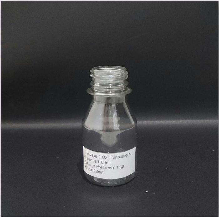 Envase 2 Oz Transparente