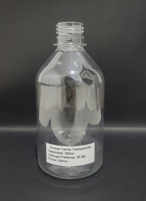 Envase Farma Transparente 380