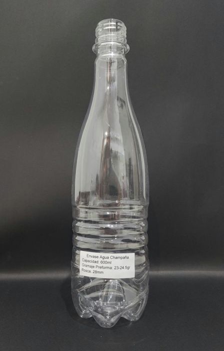 Envase Agua Champaña 600